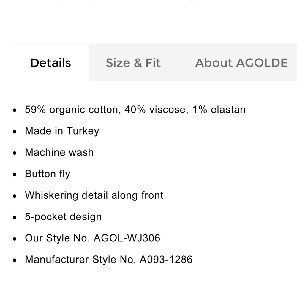 AGOLDE Nico High Rise Slim Jeans in Compilation - 25 - Picture 14 of 14